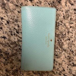 Kate Spade Stacy Wallet in robinegg